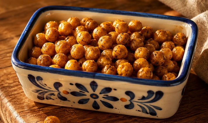 Garbanzos crocantes